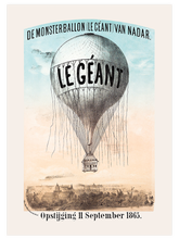 Vintage Le Géant - Art Print